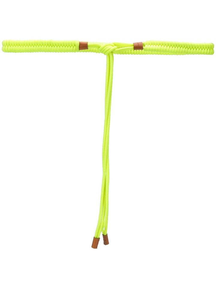 Acne Studios Braided Belt - Yellow