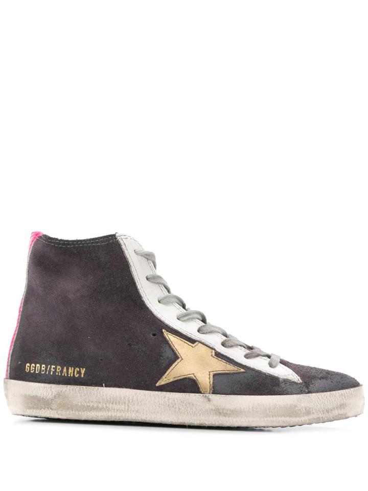Golden Goose Francy High-top Sneakers - Grey