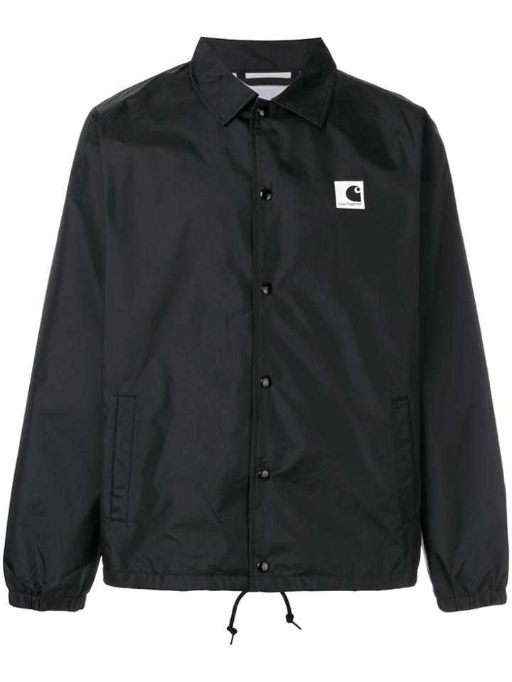 Carhartt Logo Stamp Lightweight Jacket - Black
