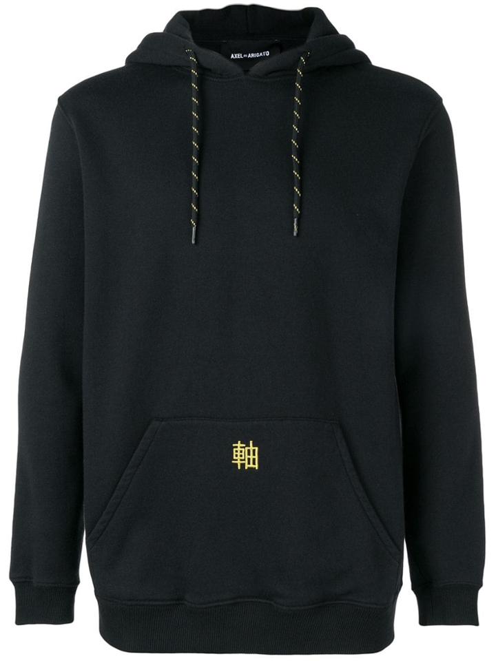 Axel Arigato Logo Hooded Sweatshirt - Black