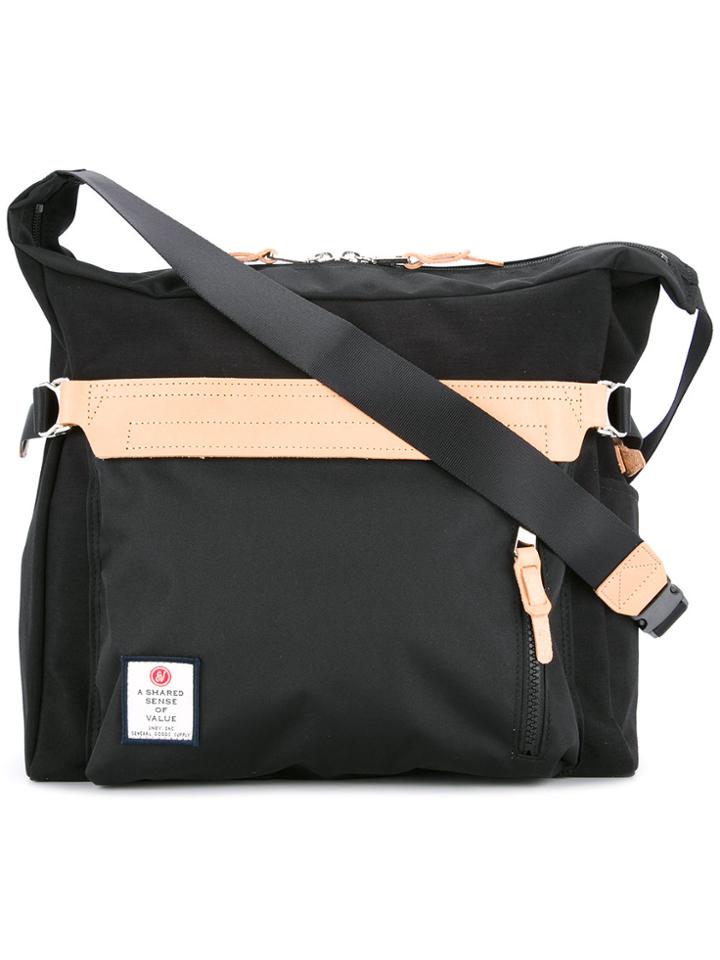 As2ov Hi Density Shoulder Bag - Black