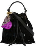 Forte Couture Fringed Bucket Bag