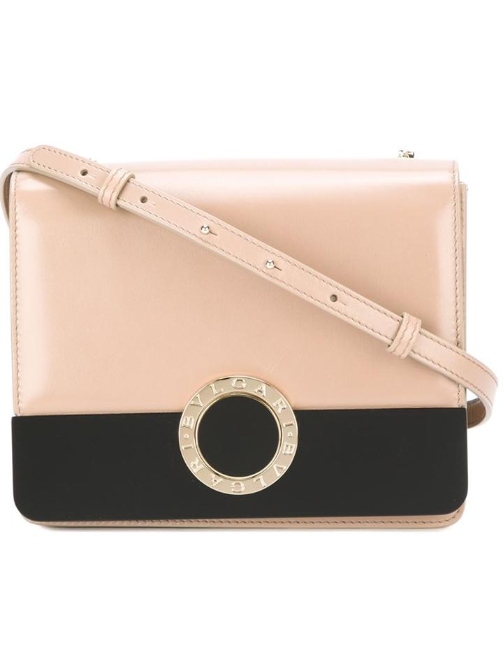 Bulgari 'bulgari Bulgari' Crossbody Bag, Women's, Nude/neutrals