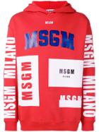 Msgm Msgm 2540mm174799 18 Rosso Natural (vegetable)->cotton - Red