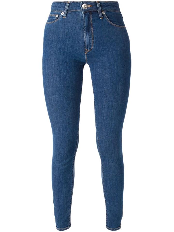 Love Moschino Super Skinny Jeans, Women's, Size: 29, Blue, Cotton/polyamide/lyocell/spandex/elastane