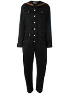 Kenzo Denim Jumpsuit, Women's, Size: 36, Black, Cotton