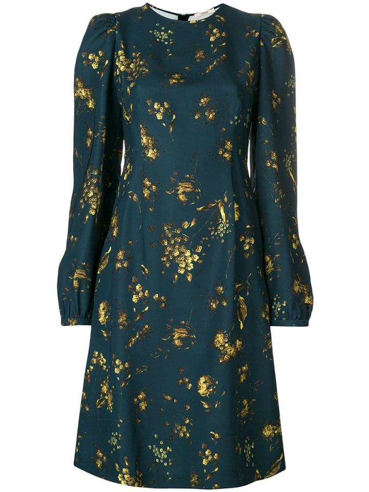 Odeeh Floral Dress - Blue