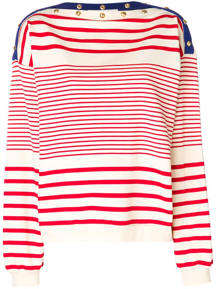 Philosophy Di Lorenzo Serafini Boat Neck Longsleeve Top - Nude &