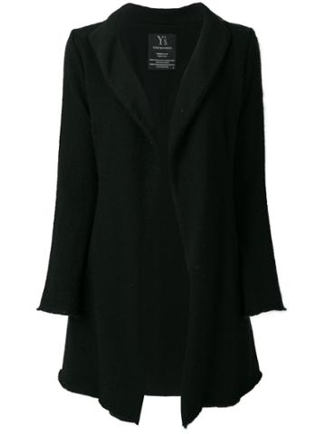 Y's By Yohji Yamamoto Vintage Knitted Long Cardigan - Black