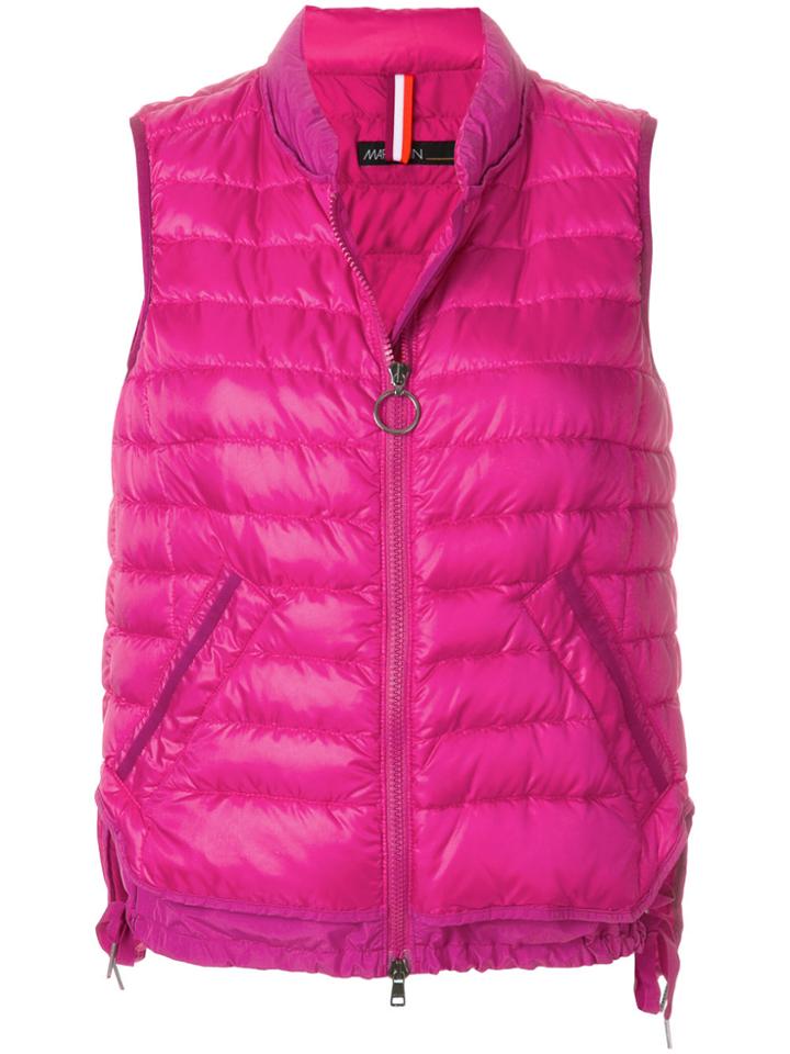 Marc Cain Padded Gilet - Pink & Purple