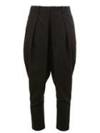Masnada Drop Crotch Trousers, Women's, Size: 40, Black, Polyester/spandex/elastane/viscose/wool