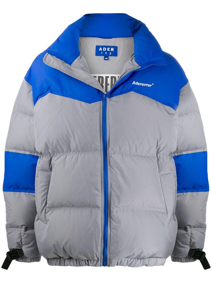 Ader Error Oversize Padded Jacket - Grey