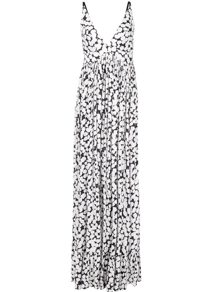 Proenza Schouler Painted Dot Maxi Dress - White