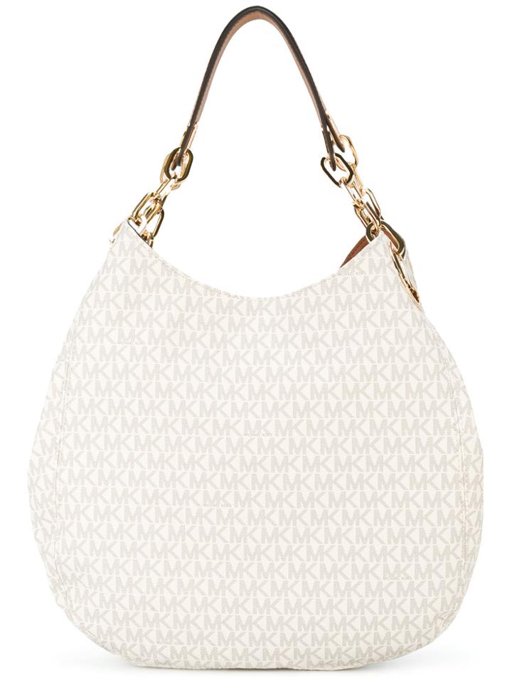 Michael Michael Kors Lydia Shoulder Bag - Nude & Neutrals