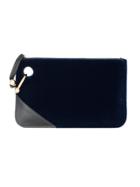 Jw Anderson Pierce Velvet Clutch - Blue