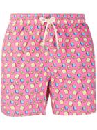 Mc2 Saint Barth Avocado Toast Swim Shorts - Pink
