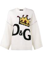Dolce & Gabbana Crown Sweater - Nude & Neutrals