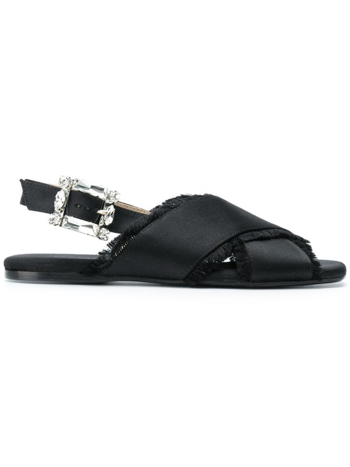 Anna Baiguera Ave Sandals - Black