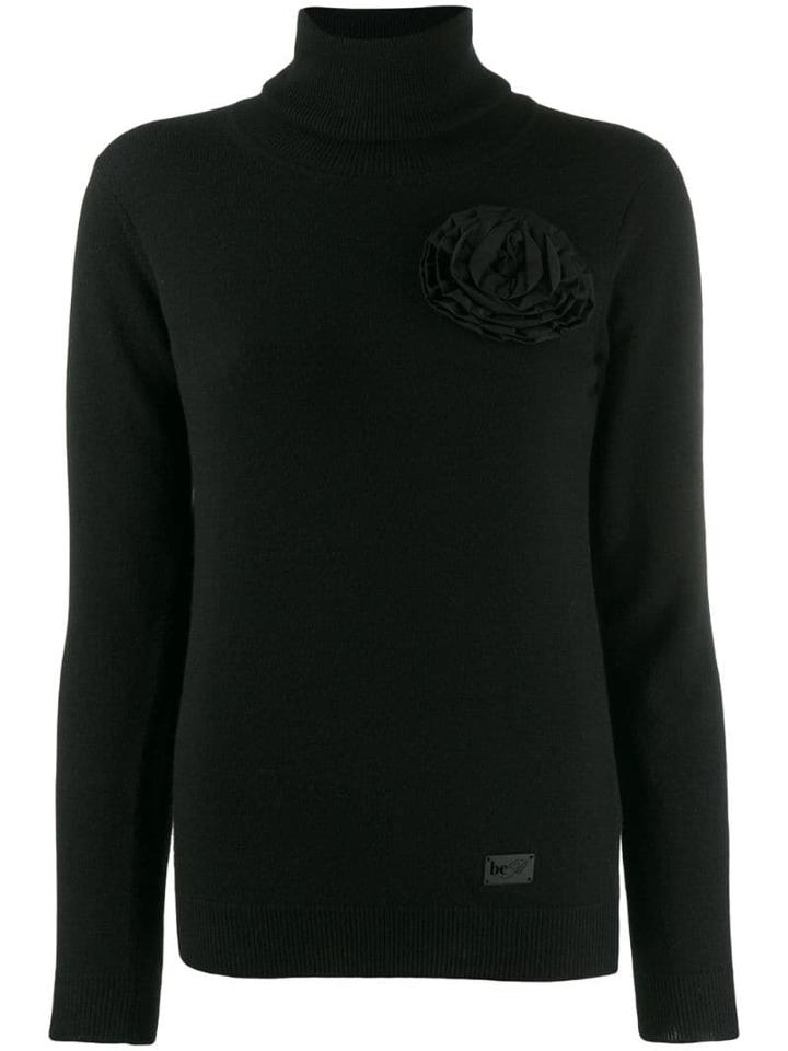 Be Blumarine Roll Neck Sweater - Black