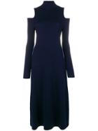 Gabriela Hearst Silveira Knitted Dress - Blue
