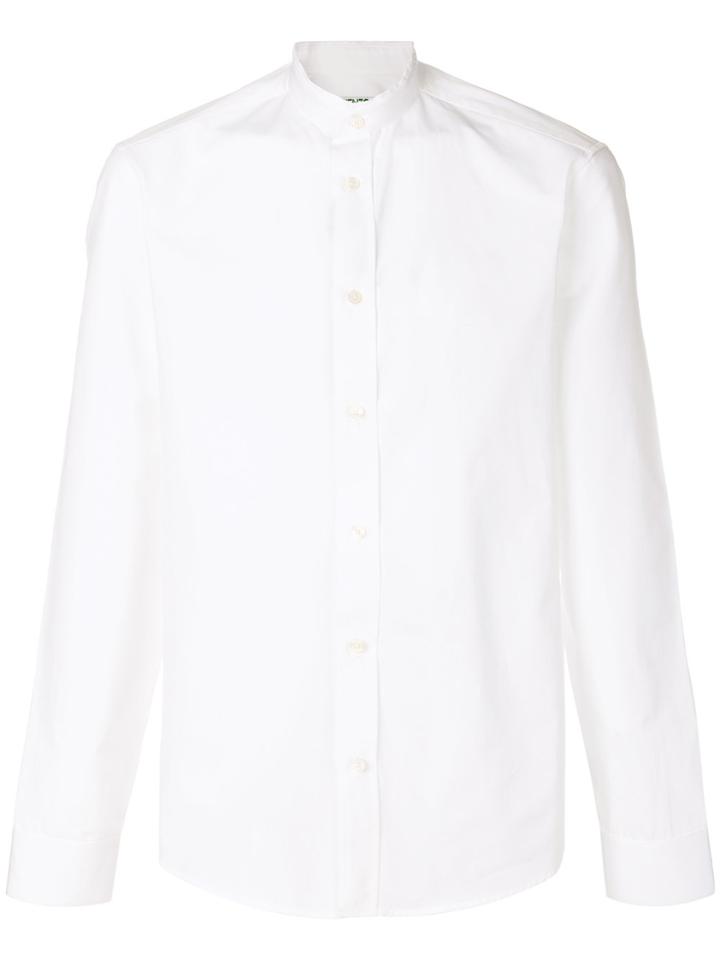 Kenzo Ruffled Collar Shirt - White