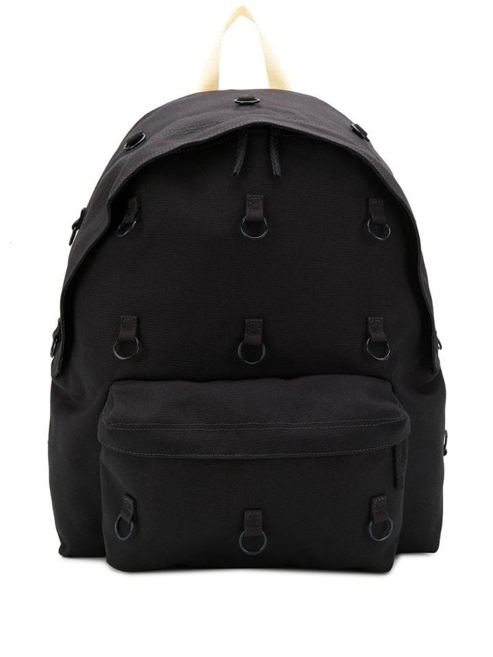Eastpak X Raf Simons Ring Embellished Backpack - Grey