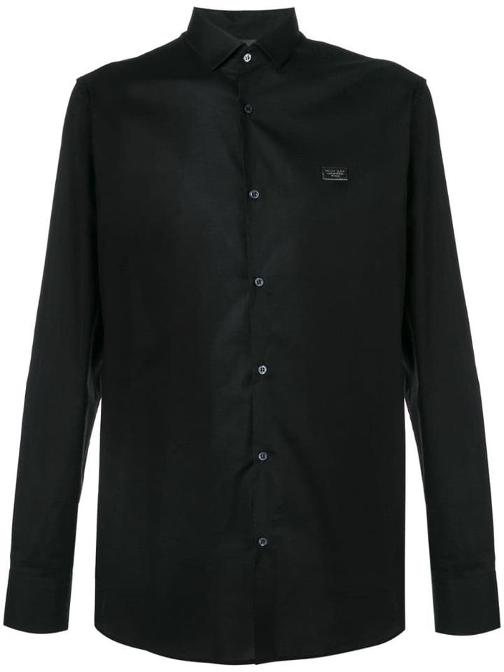 Philipp Plein Back Skull Shirt - Black