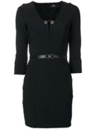 Elisabetta Franchi Fitted Dress - Black