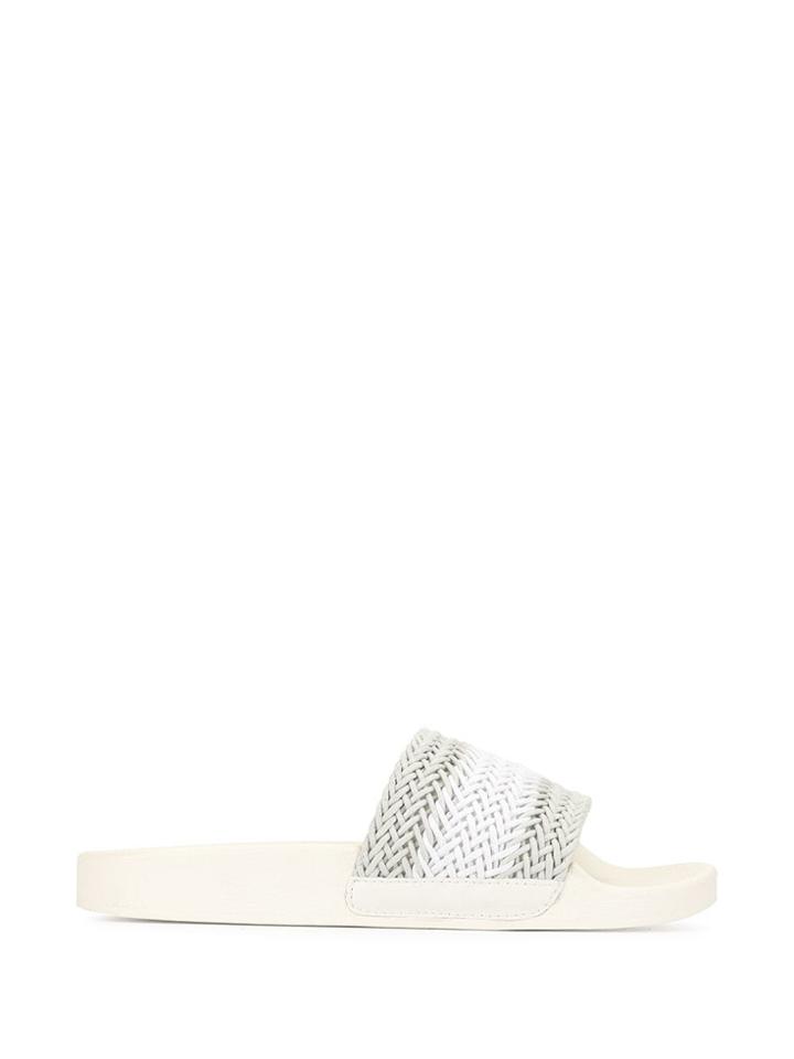 Senso Ezra Woven Sliders - White