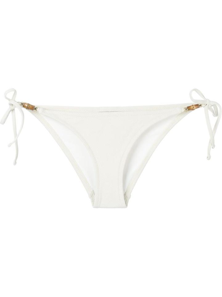 Heidi Klein 'tahiti Tie' Bikini Bottoms, Women's, Size: Xs, Nude/neutrals, Polyamide/polyester/spandex/elastane