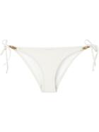 Heidi Klein 'tahiti Tie' Bikini Bottoms, Women's, Size: Xs, Nude/neutrals, Polyamide/polyester/spandex/elastane