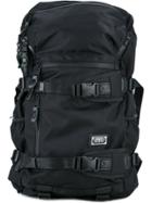 As2ov Cordura Dobby 305d Round Zip Backpack - Black