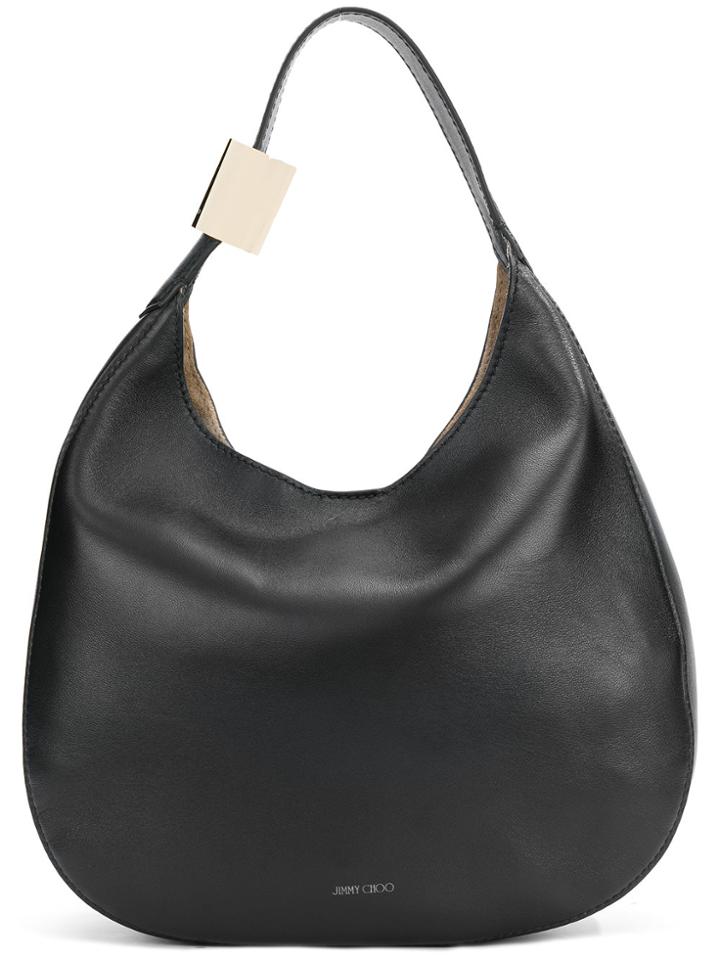 Jimmy Choo Crescent Tote Bag - Black