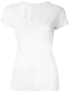 Majestic Filatures Scoop Neck T-shirt, Women's, Size: 3, Nude/neutrals, Linen/flax