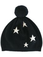 Chinti & Parker Star Intarsia Hat - Blue