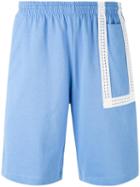 Hotel Lounge Shorts - Men - Cotton - M, Blue, Cotton, Cottweiler