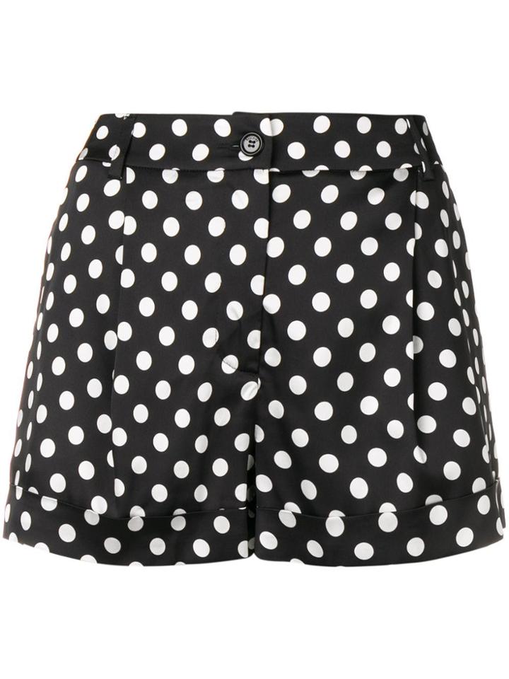 Moschino Polka Dot Shorts - Black