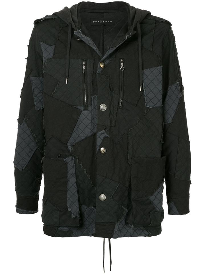 Roar Quilted Jacket - Black