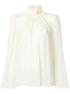 Dorothee Schumacher High Neck Blouse - Nude & Neutrals