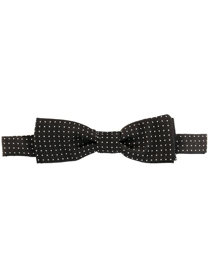 Dolce & Gabbana Dotted Jacquard Bow Tie