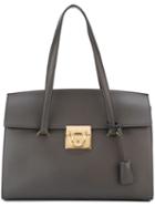 Salvatore Ferragamo 'mara' Tote, Women's, Grey