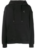 Vivienne Westwood Anglomania Embroidered Badge Hoodie - Black