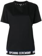 Opening Ceremony Logo-waistband T-shirt - Black
