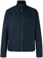 Paul By Paul Smith Zipped Jacket, Men's, Size: Small, Blue, Cotton/nylon/viscose