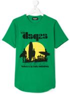 Dsquared2 Kids Surf Print T-shirt - Green