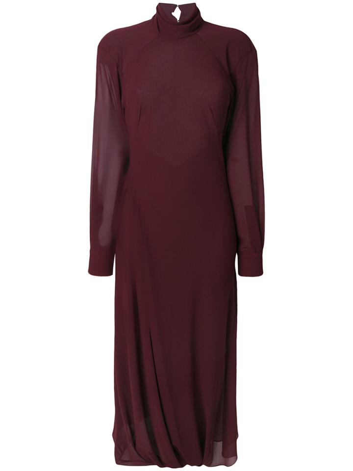 Victoria Beckham Long Flared Dress