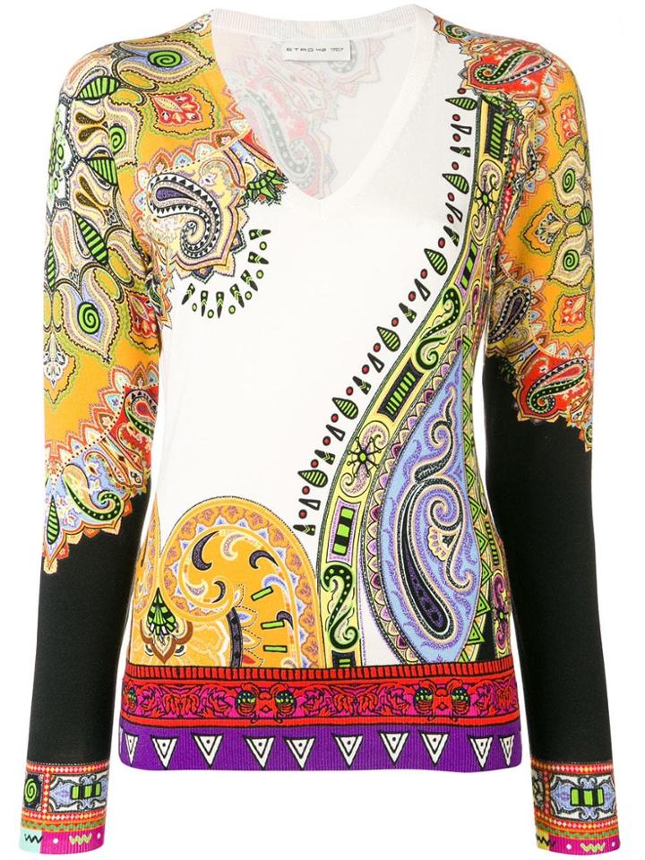 Etro Paisley-print Jumper - Multicolour