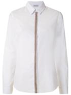 Tufi Duek Camisa Com Aplicaç O - White