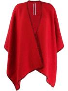 Rick Owens Oversized Scarf - Red