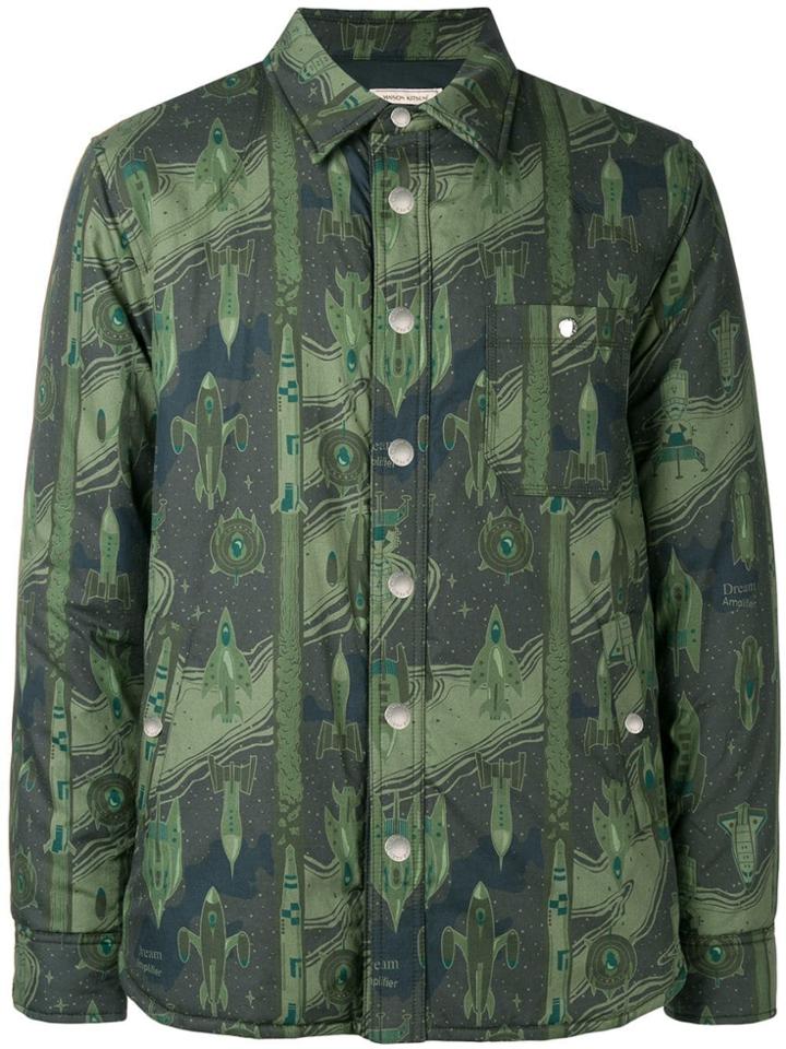 Maison Kitsuné Dream Amplifier Motifs Shirt - Green
